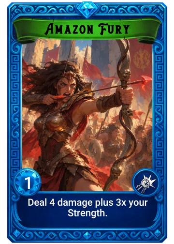 Card: Amazon Fury