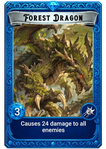 Card: Forest Dragon