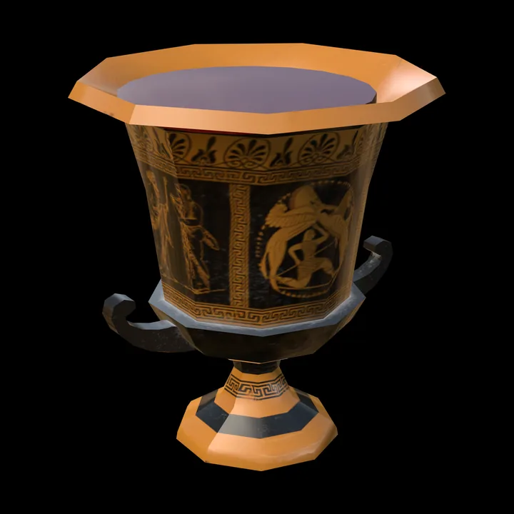 The chalice of blood the card becomes in the game