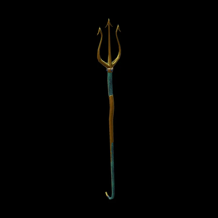 Poseidon's trident as it appears in the game